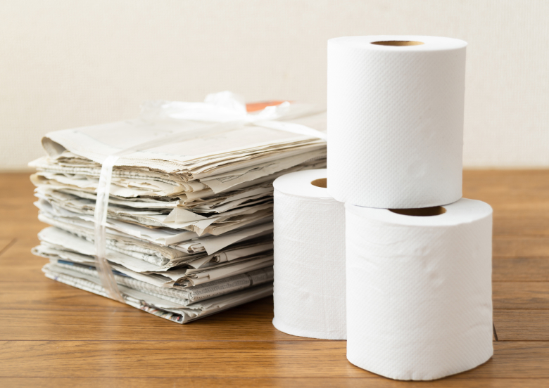 古紙の回収・リサイクル